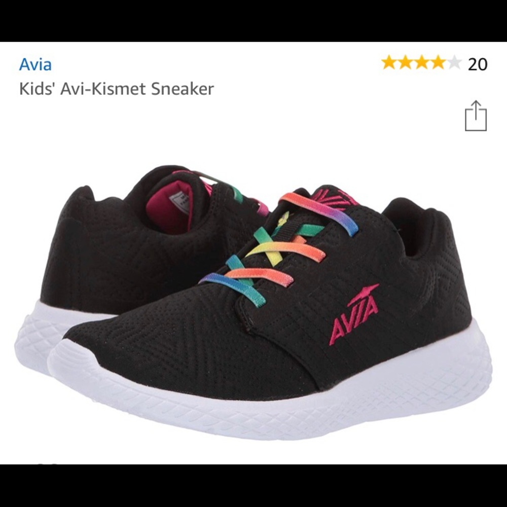 Girls AVIA Sneakers Size 5